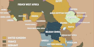İngiliz Kamerun haritası 