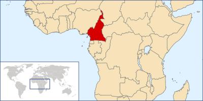 Kamerun konumu göster 