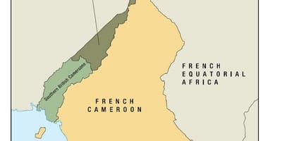 Kamerun uno devlet haritası 