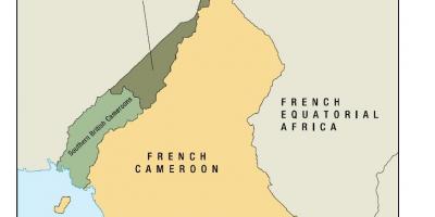 Kamerun uno devlet haritası 